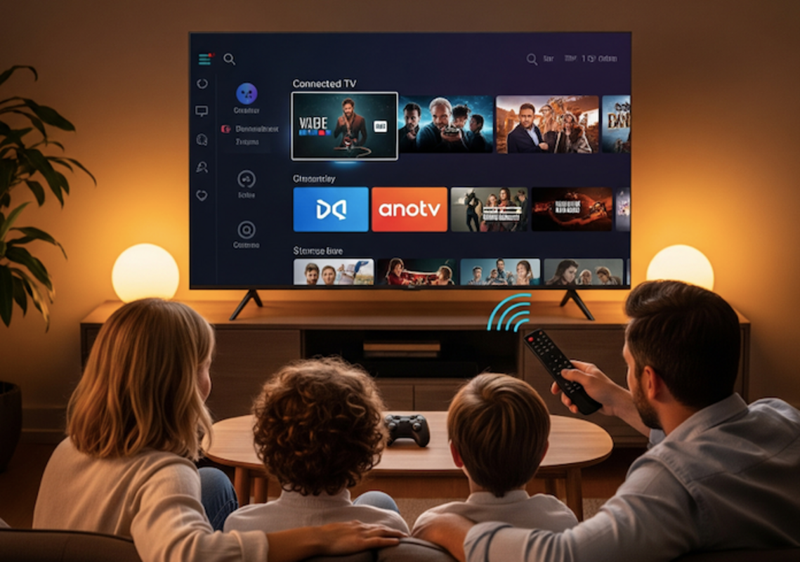 Pesquisa: anúncios em TV conectada aumentam 66% em um ano