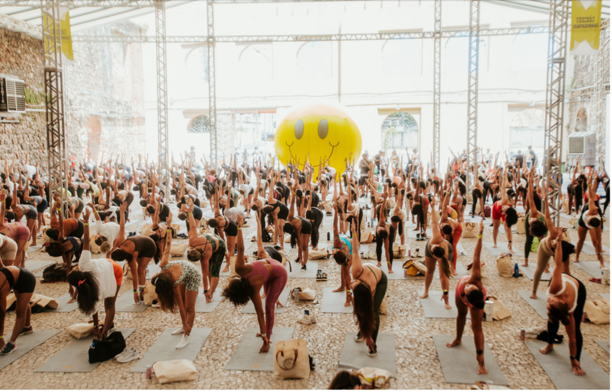 Dove leva Treinão para 1.500 pessoas no Rio de Janeiro