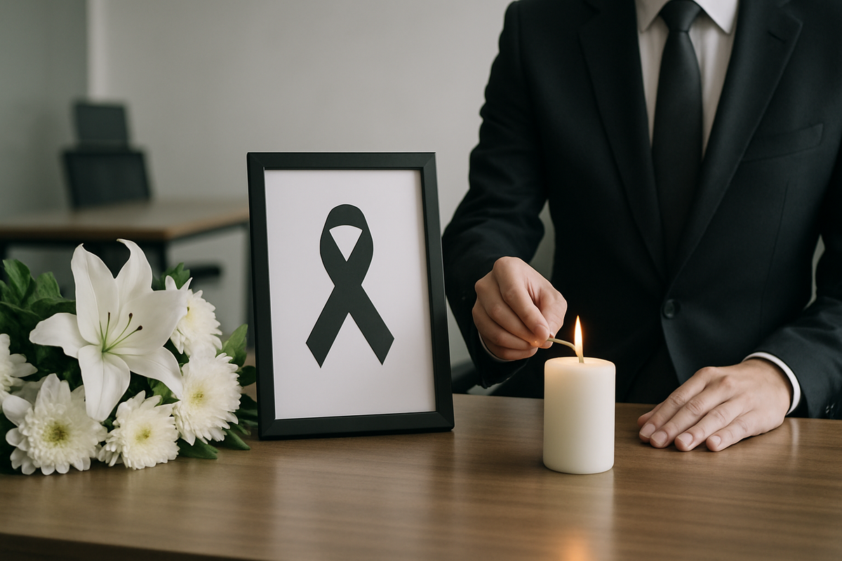 Empresas adotam coroa de flores como parte da cultura