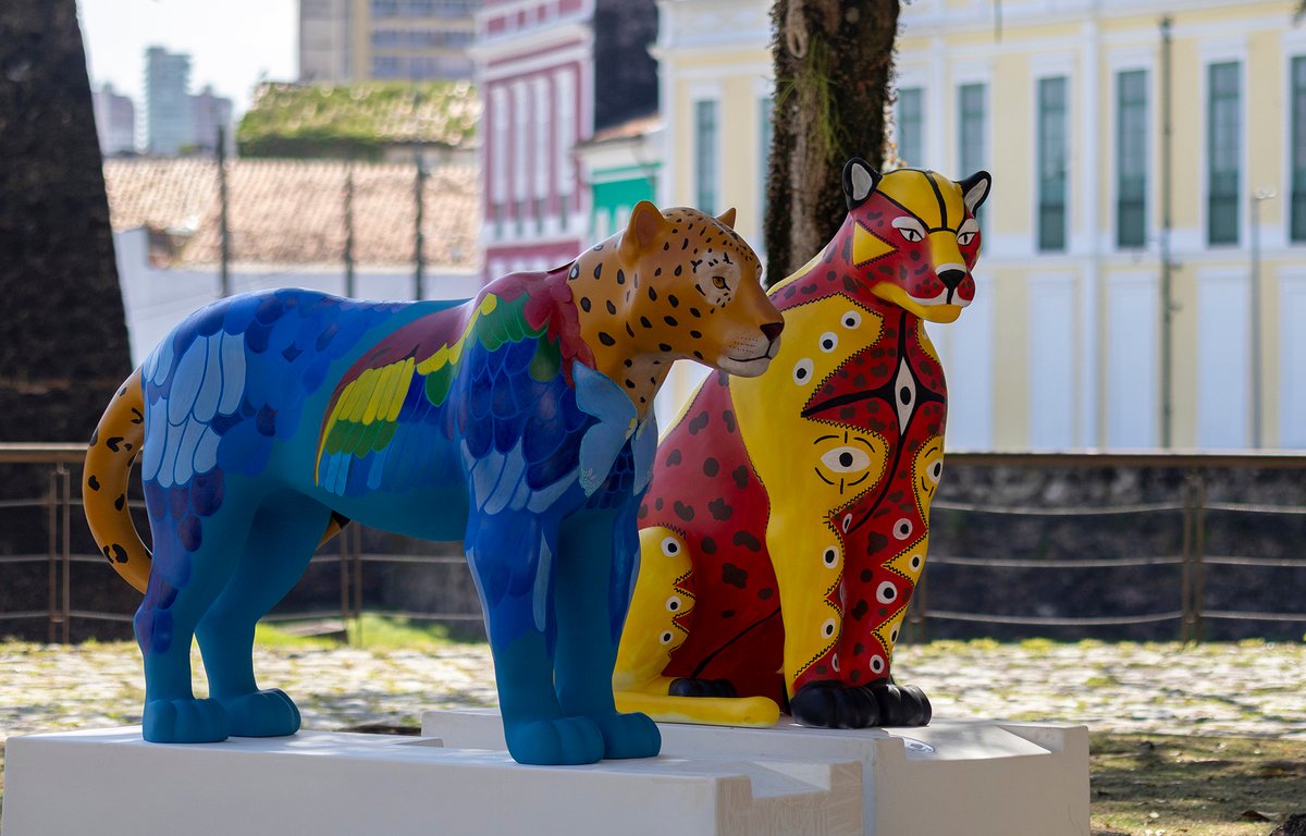 Exposição Jaguar Parade ocupa Belém durante a COP30