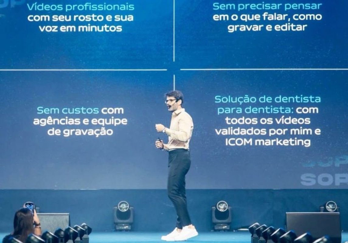 Centenas de clínicas odontológicas adotam IA para vídeo