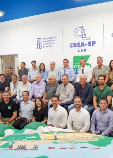 Crea-SP redefine suporte à Engenharia com a chegada do ecossistema de inovaçãoCreaLab ao Porto de Santos