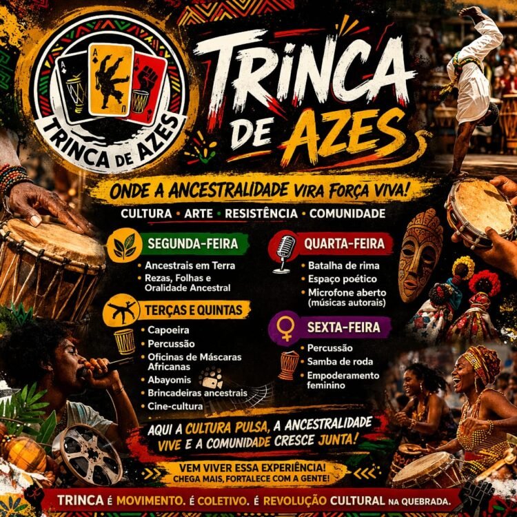 Projeto “Trinca de Azes” Transforma a Periferia através da Cultura