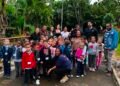 Alunos da EMEI Catatau participam de atividades ambientais no Parque Ecológico de Mongaguá