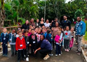 Alunos da EMEI Catatau participam de atividades ambientais no Parque Ecológico de Mongaguá