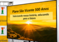 Plano São Vicente 500 Anos reúne projetos para transformar a cidade até 2032