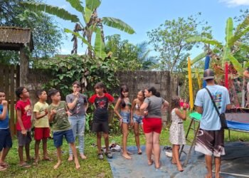 Festa das Crianças reúne cultura e diversão no Balneário Tonhão, em Mongaguá