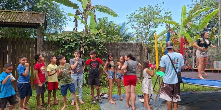 Festa das Crianças reúne cultura e diversão no Balneário Tonhão, em Mongaguá